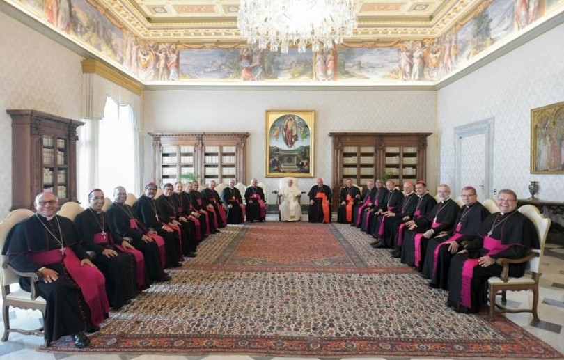 Dom Gregório Paixão participa com os bispos do Rio de Janeiro do encontro com o Papa Francisco