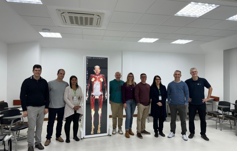 Inovação: mesa anatômica 3D com réplicas em tamanho real é adquirida pela UNIFASE/FMP