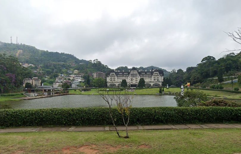 Corpo é encontrado no Lago do Hotel Quitandinha em Petrópolis