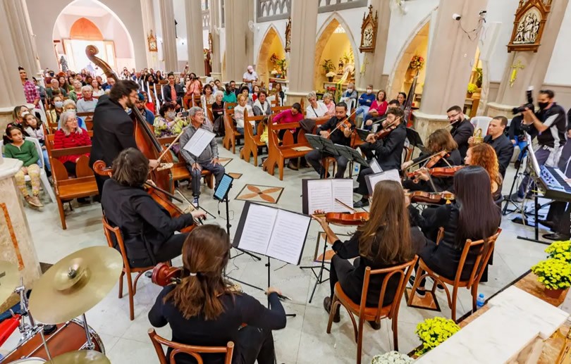Concerto do projeto Música na Matriz celebra o Aniversário da Cidade