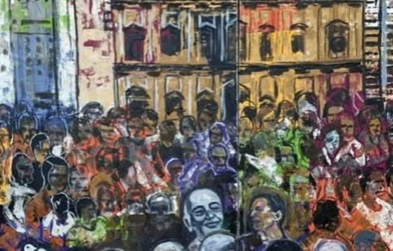 Betto Pereira leva a Petrópolis a exposição “40 Anos da Democracia – Entre Traços e Cores”