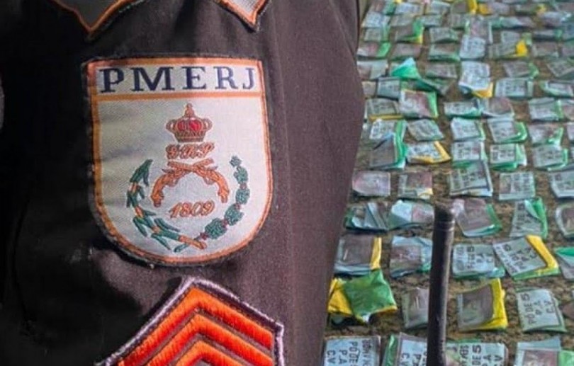 Polícia Militar apreende grande quantidade de drogas em Magé