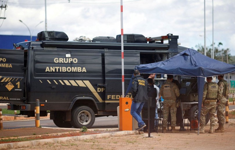 PF busca financiadores de atentado a bomba no aeroporto de Brasília