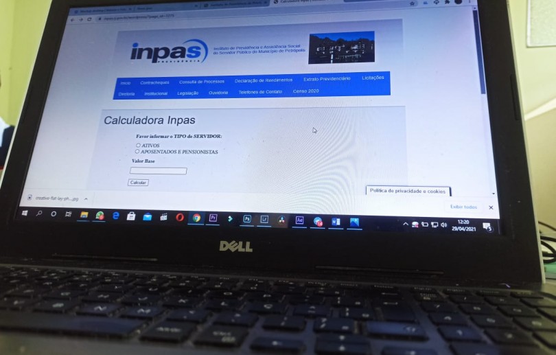 INPAS disponibiliza simulador para cálculos da nova alíquota previdenciária