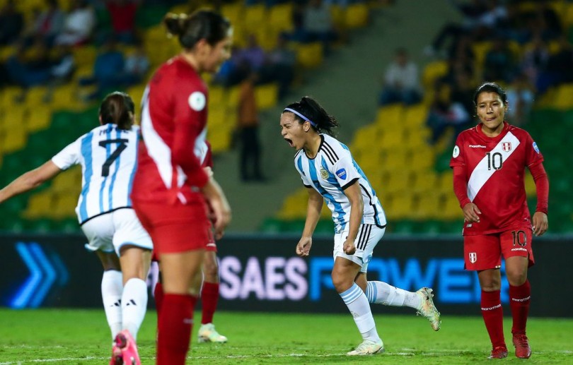 Argentina vence de goleada na Copa América feminina