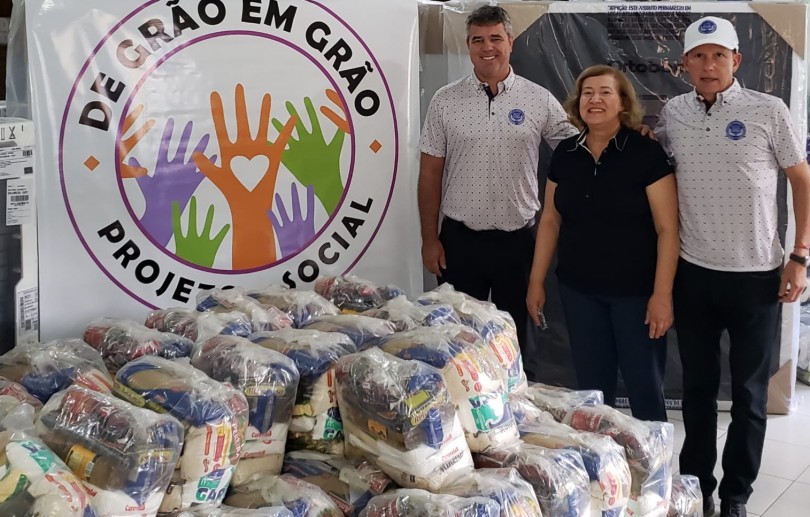 Projeto social De Grão em Grão recebe doação de 125 cestas básicas destinadas às vítimas das chuvas em Petrópolis