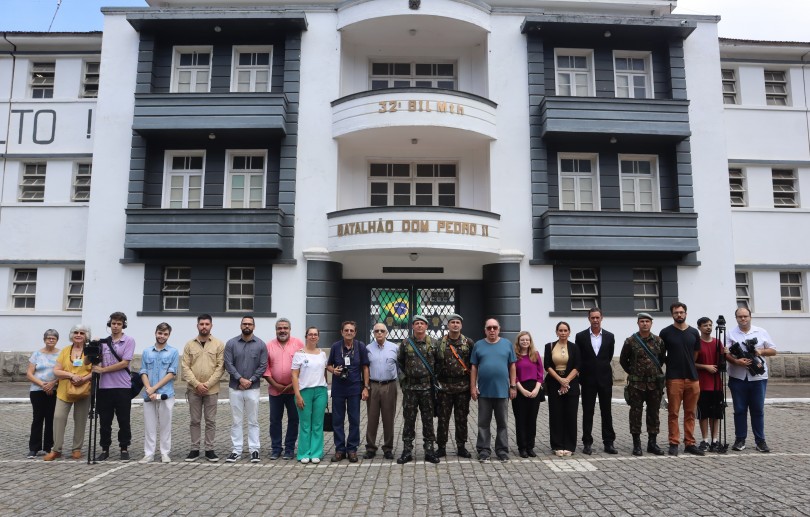 32° Batalhão de Infantaria Leve de Montanha promove Reunião Institucional com Órgãos de Imprensa de Petrópolis