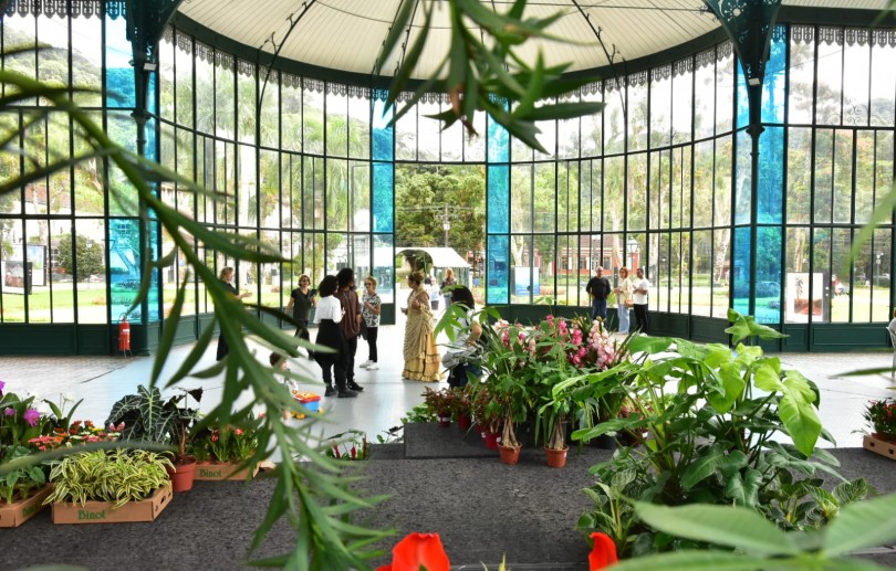 Petrópolis celebra 140 anos da 1ª exposição de flores realizada dentro do pavilhão do Palácio de Cristal