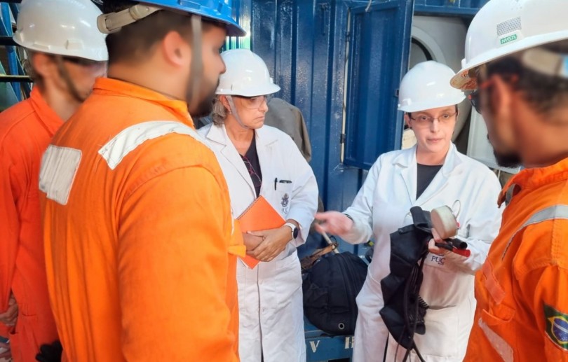 Equipes da PUC-Rio atuam com soluções para apoio de trabalhadores embarcados no setor de Petróleo e Gás