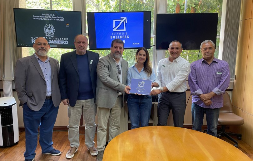 ACEP apresenta projeto Petrópolis Business 2025 à Secretaria de Desenvolvimento Econômico do Estado do Rio
