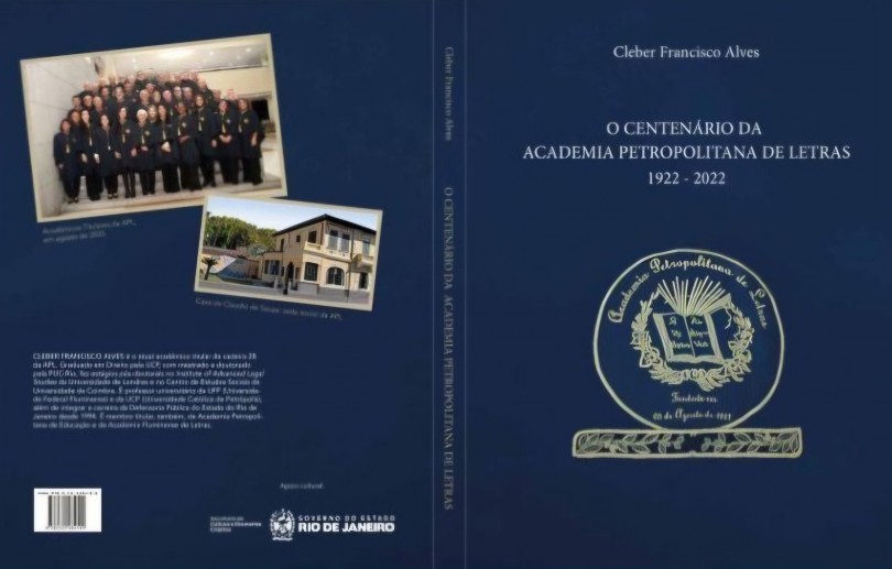 Vem aí o lançamento do livro sobre o Centenário da Academia Petropolitana de Letras