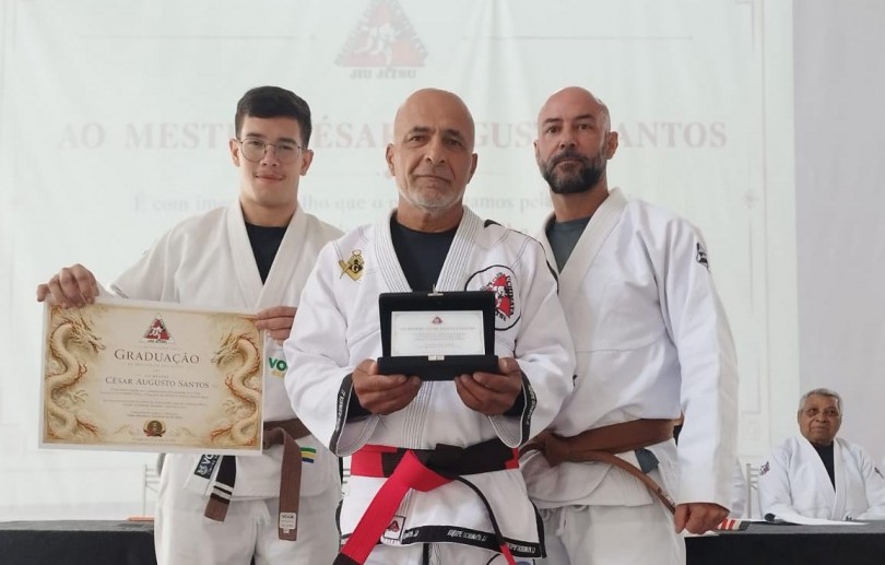Clube Brasileiro Uchimata celebra graduação histórica de mestres e reforça seu legado no Jiu-Jítsu