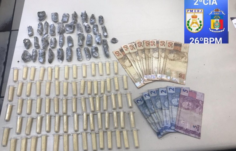 Homem é preso com 72 cápsulas de cocaína no Valparaíso