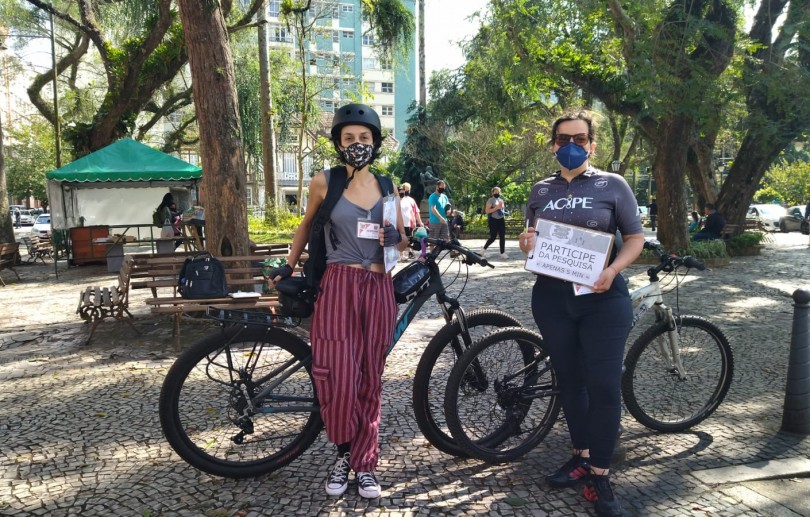 Petrópolis participa, pela primeira vez, de pesquisa sobre o perfil do ciclista