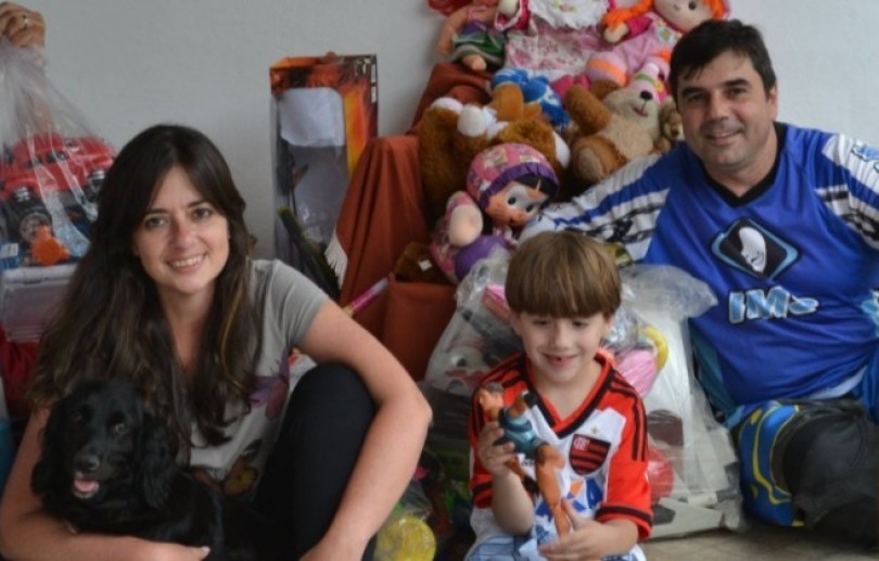 Projeto solidário arrecada doações para entidades de Petrópolis
