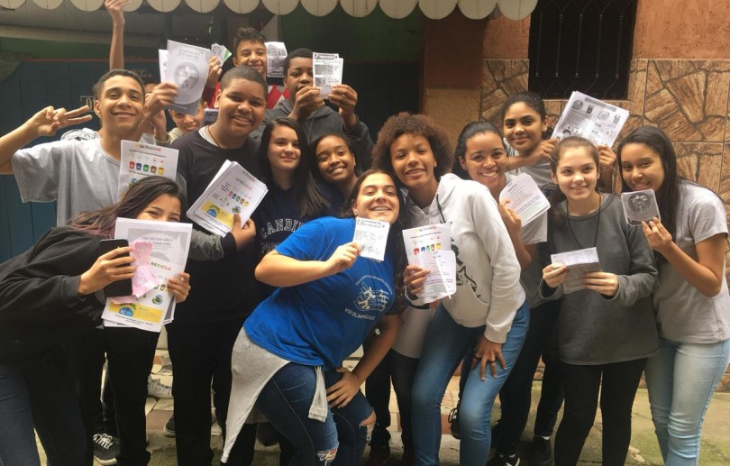 Escola Municipal Santa Terezinha participa do I Colóquio Brasileiro de Aprendizagem Solidária