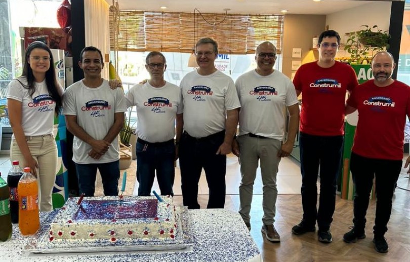 Construmil celebra 46 anos com sorteio de um vale-compras de R$ 10 mil