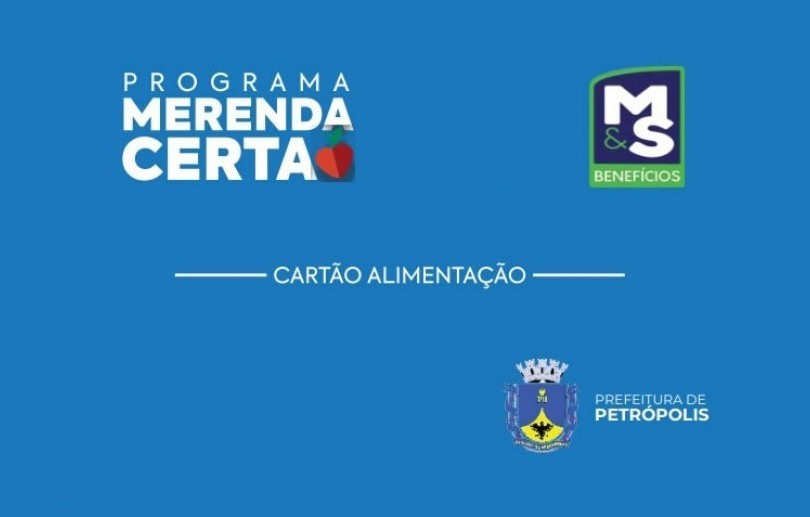 Prefeitura libera crédito do Cartão Merenda Certa neste sábado (20)