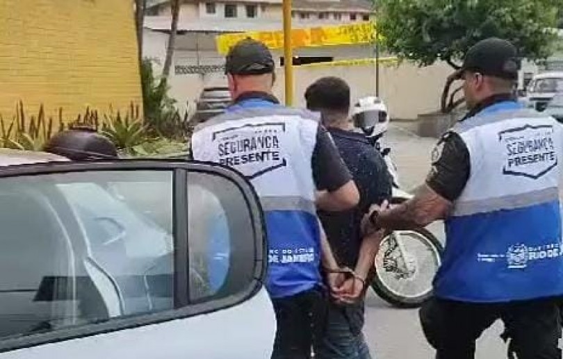 Motociclista é preso pelo Segurança Presente por direção perigosa na Rua do Imperador
